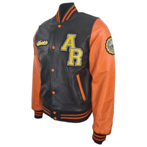 Men Varsity Leather Jacket